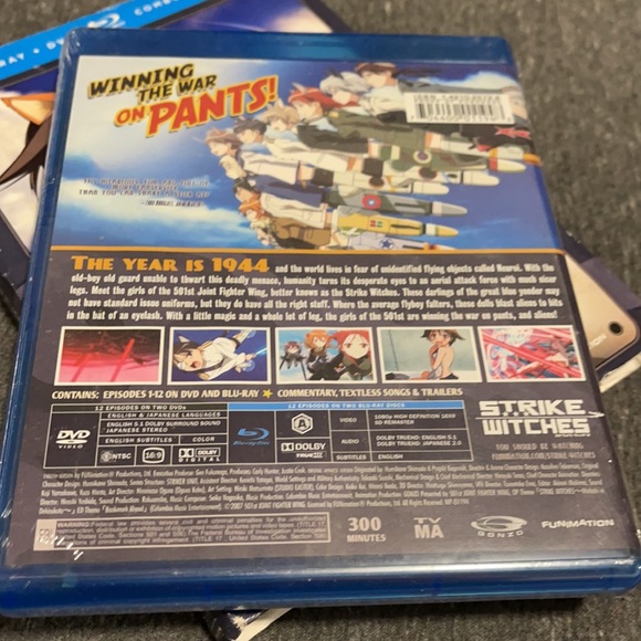 Strike Witches Dvd Combo Pack Blu-Ray Unopened - Picture 4 of 4